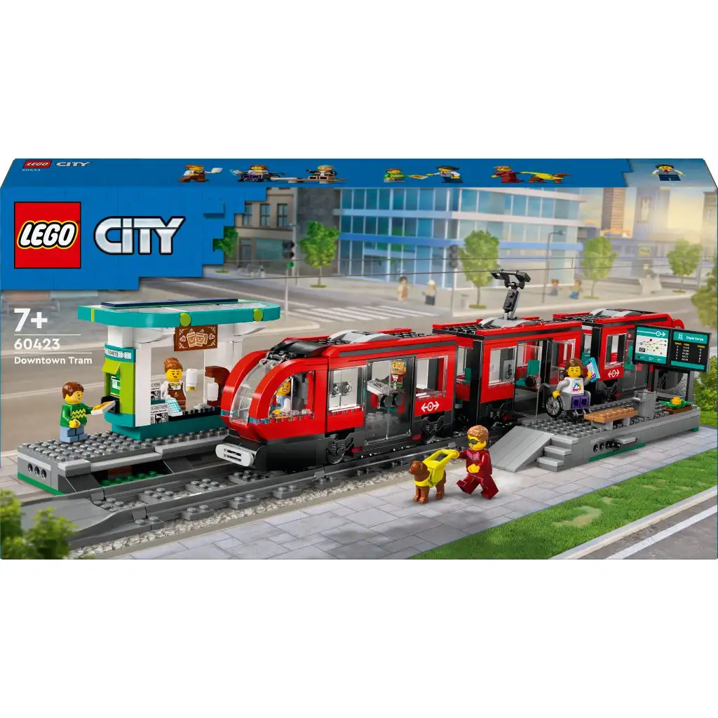 LEGO® City: Belvárosi villamos és megálló (60423)