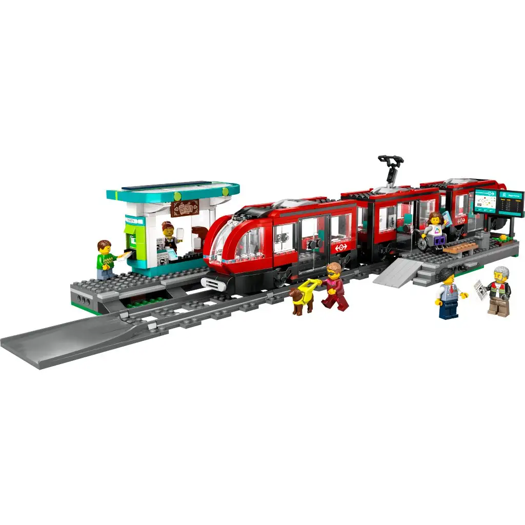 LEGO® City: Belvárosi villamos és megálló (60423) kép 2