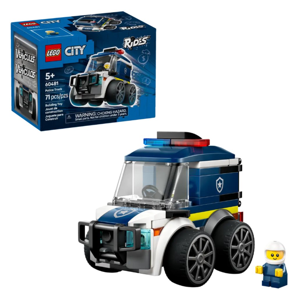 LEGO® City: Járgányok – Rendőrségi teherautó (60481)