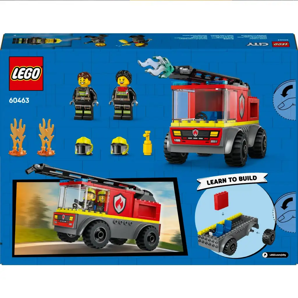LEGO® City: Létrás tűzoltóautó (60463) kép 5