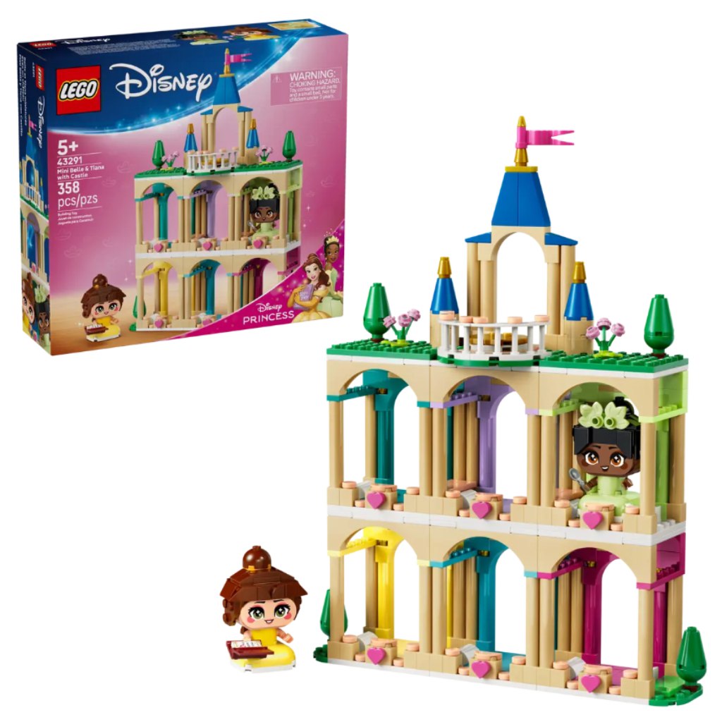 LEGO® Disney: Mini Belle és Tiana kastéllyal (43291)