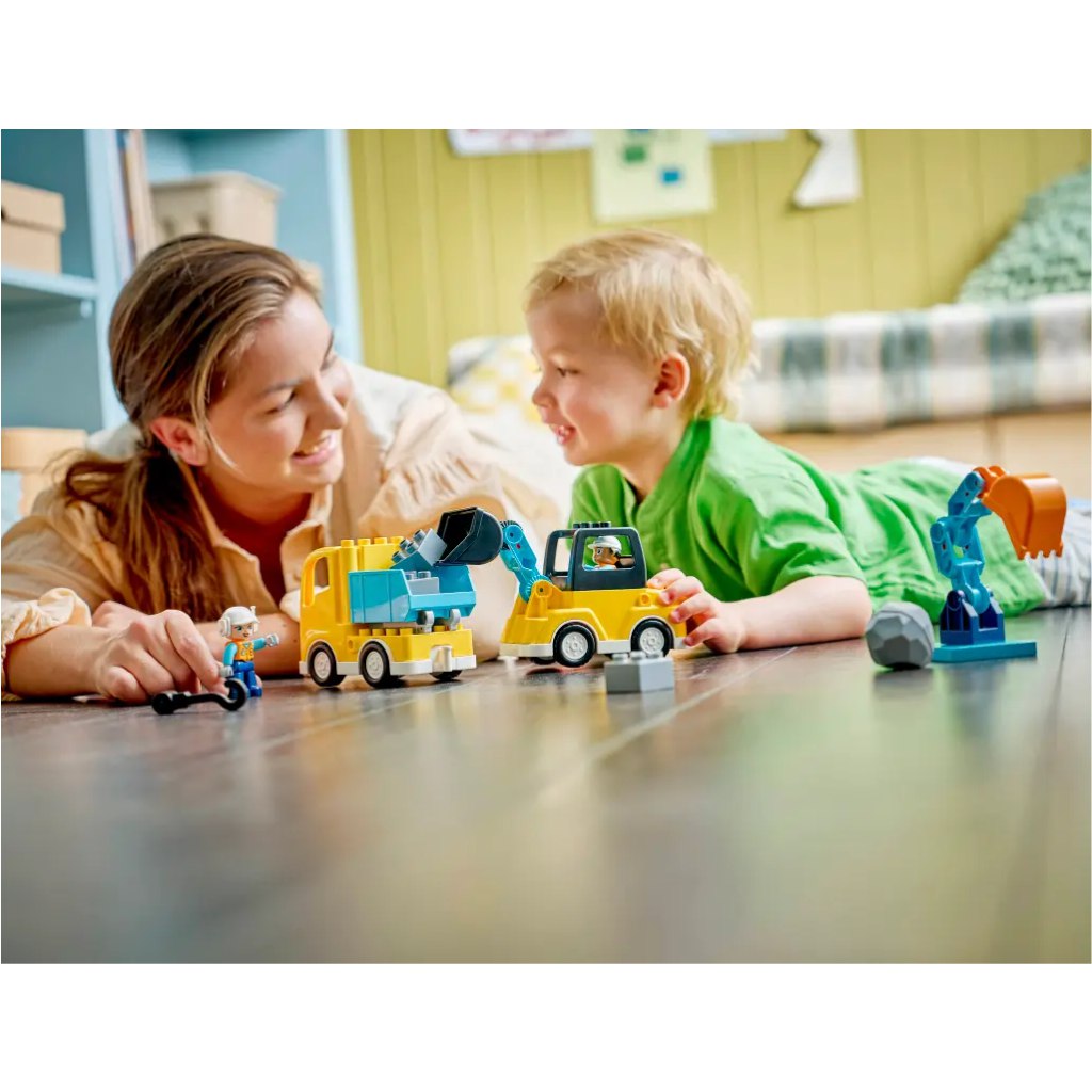 LEGO® DUPLO®: 3 az 1-ben építési munkagépek (10475) kép 4