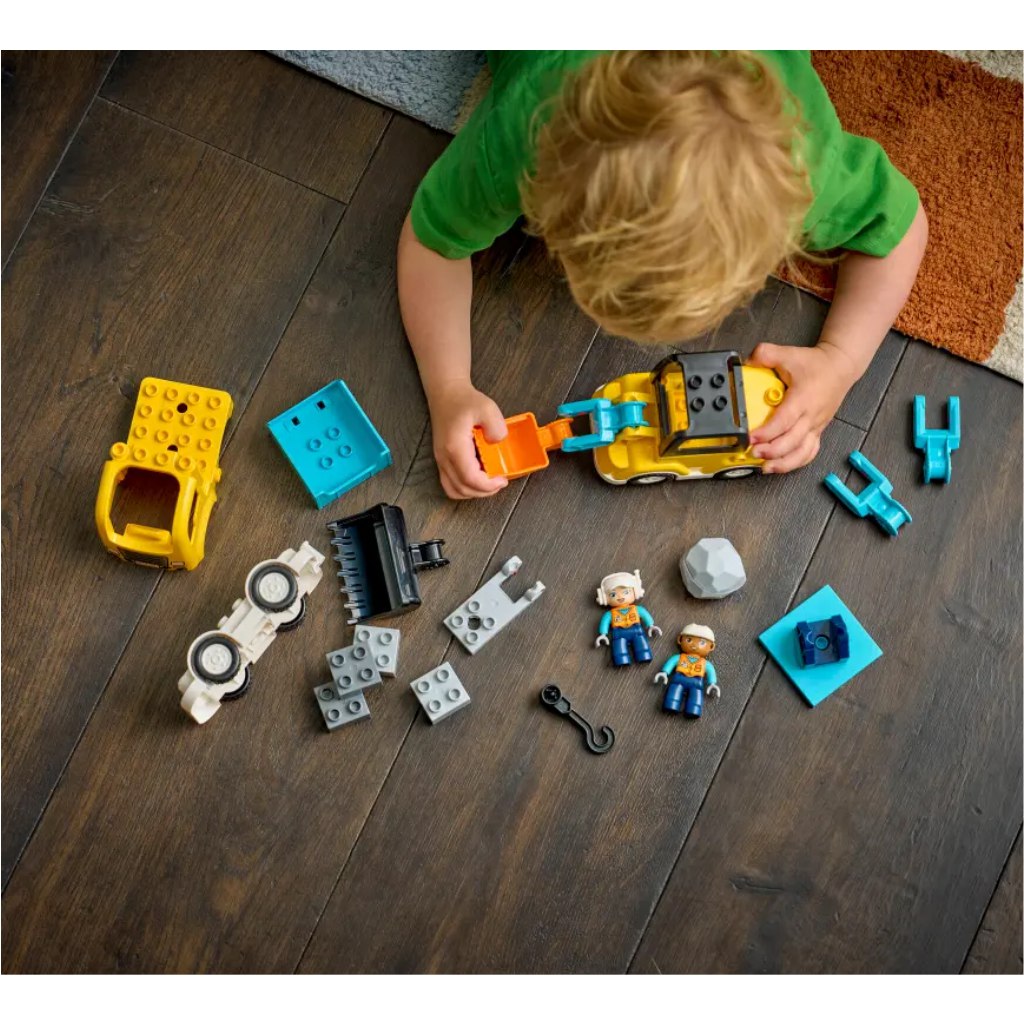 LEGO® DUPLO®: 3 az 1-ben építési munkagépek (10475) kép 5