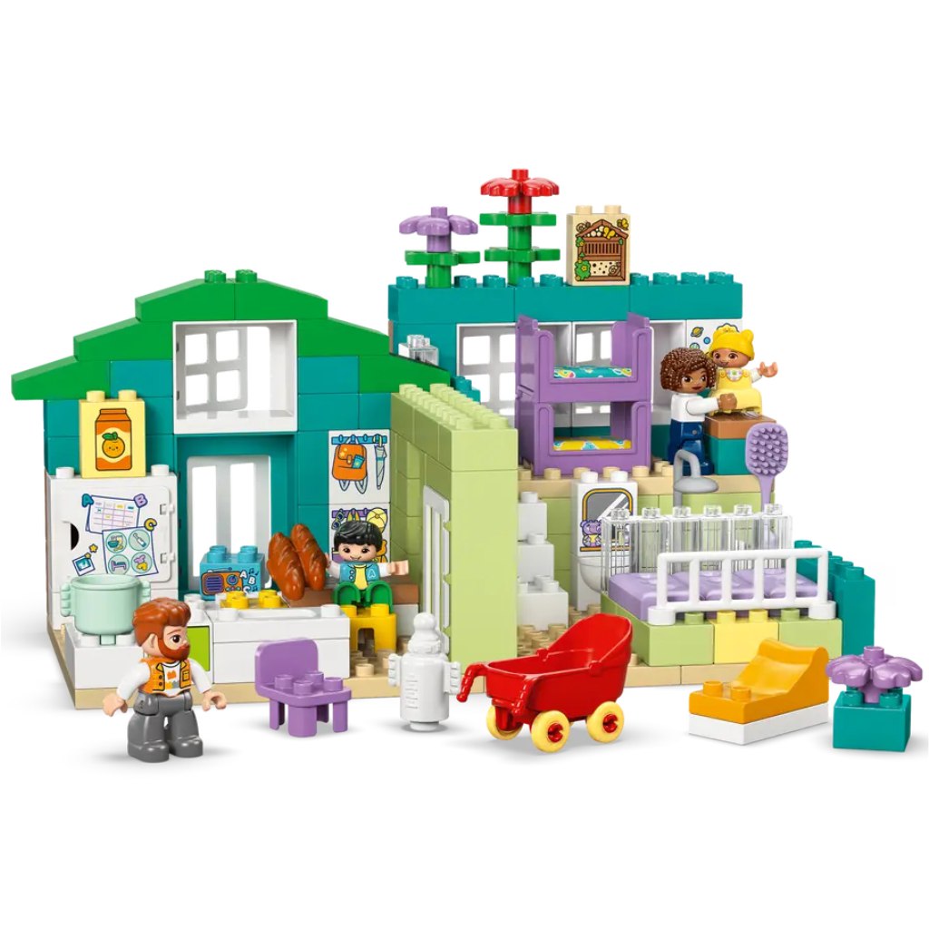 LEGO® DUPLO®: 3 az 1-ben modern családi ház figurákkal (10470) kép 3