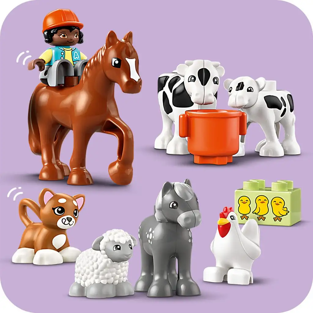 LEGO® DUPLO®: Állatok gondozása a farmon (10416) kép 7