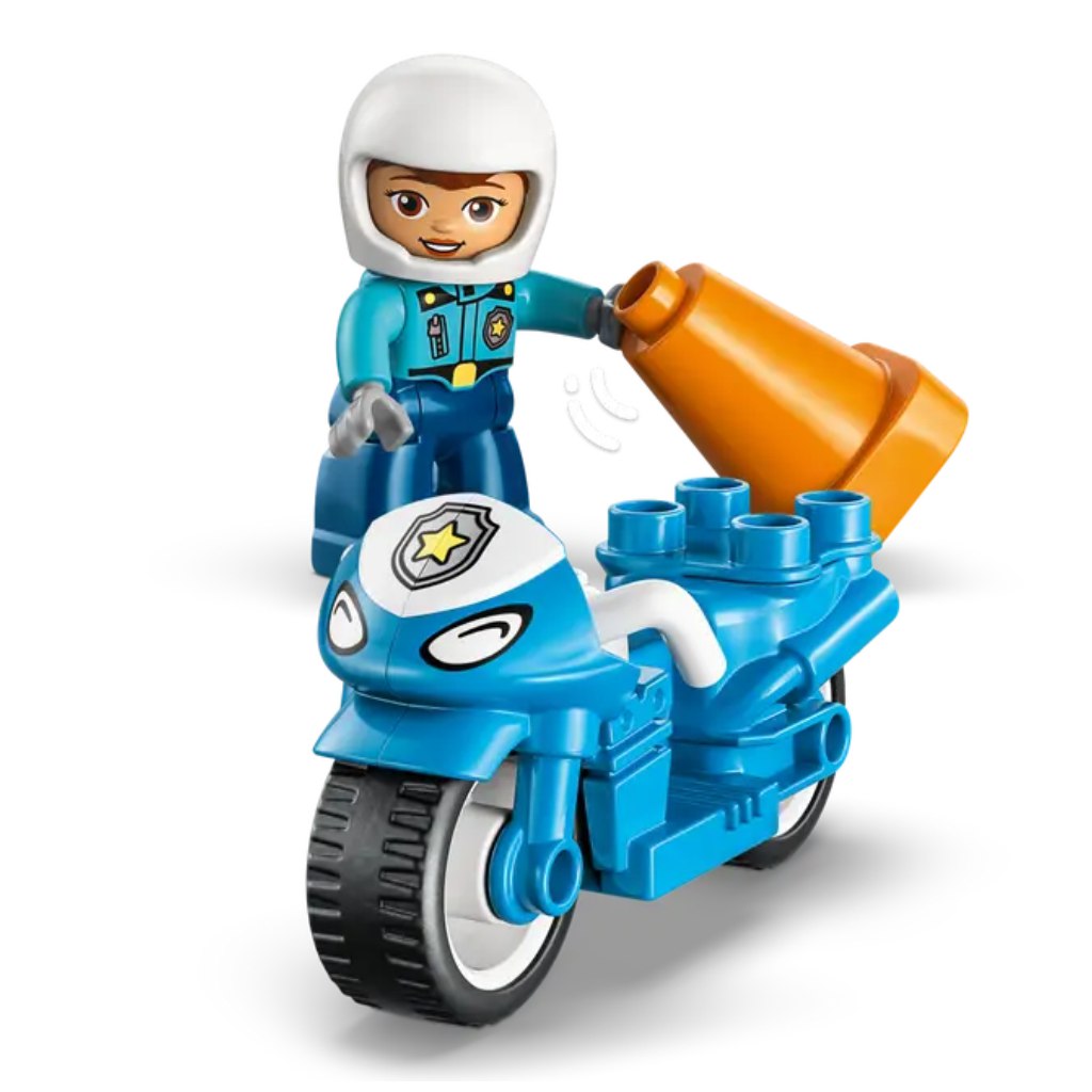 LEGO® DUPLO®: Kék rendőrségi motorkerékpár (10471) kép 3