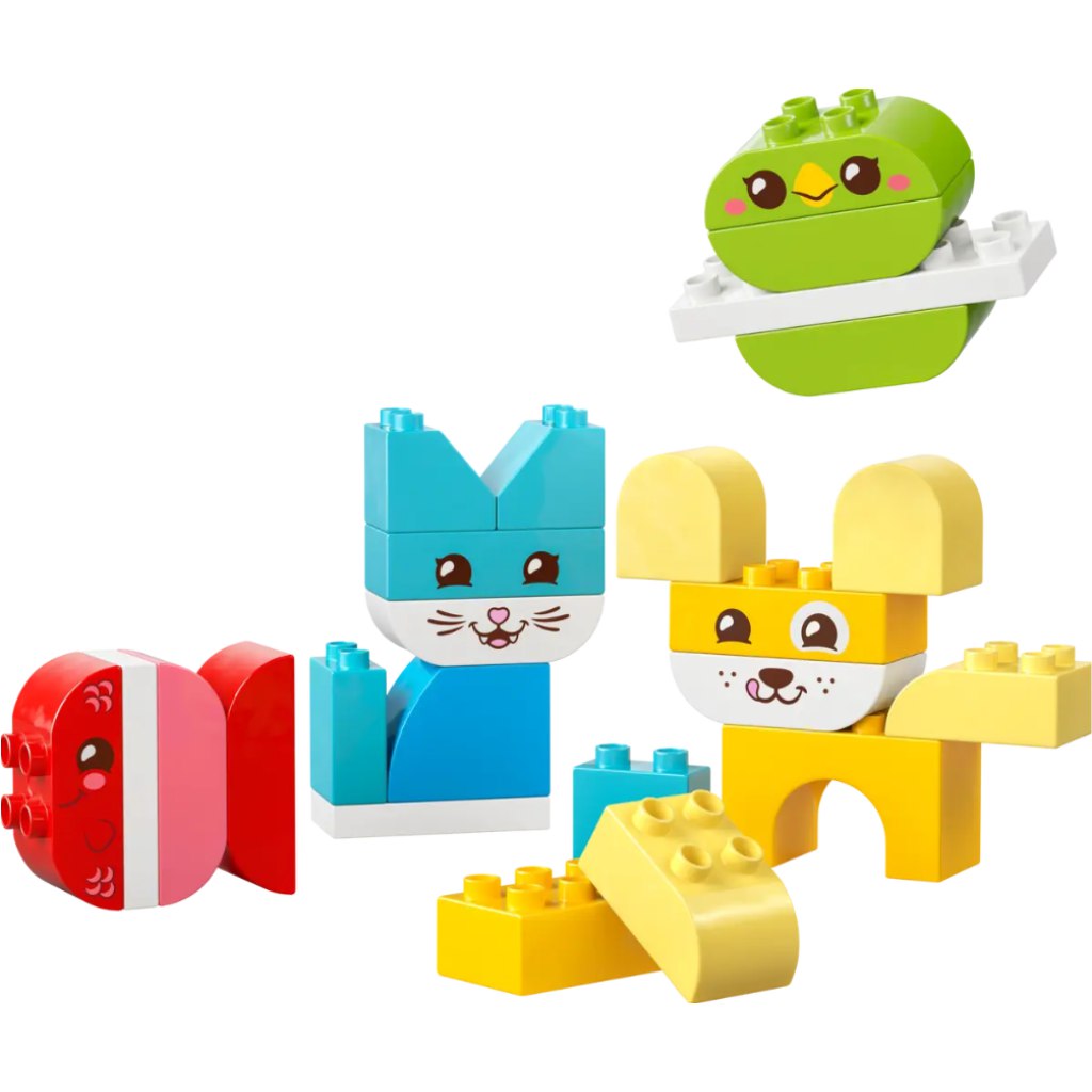 LEGO® DUPLO®: Kreatív és aranyos, 3 az 1-ben házi kedvencek (10477) kép 2
