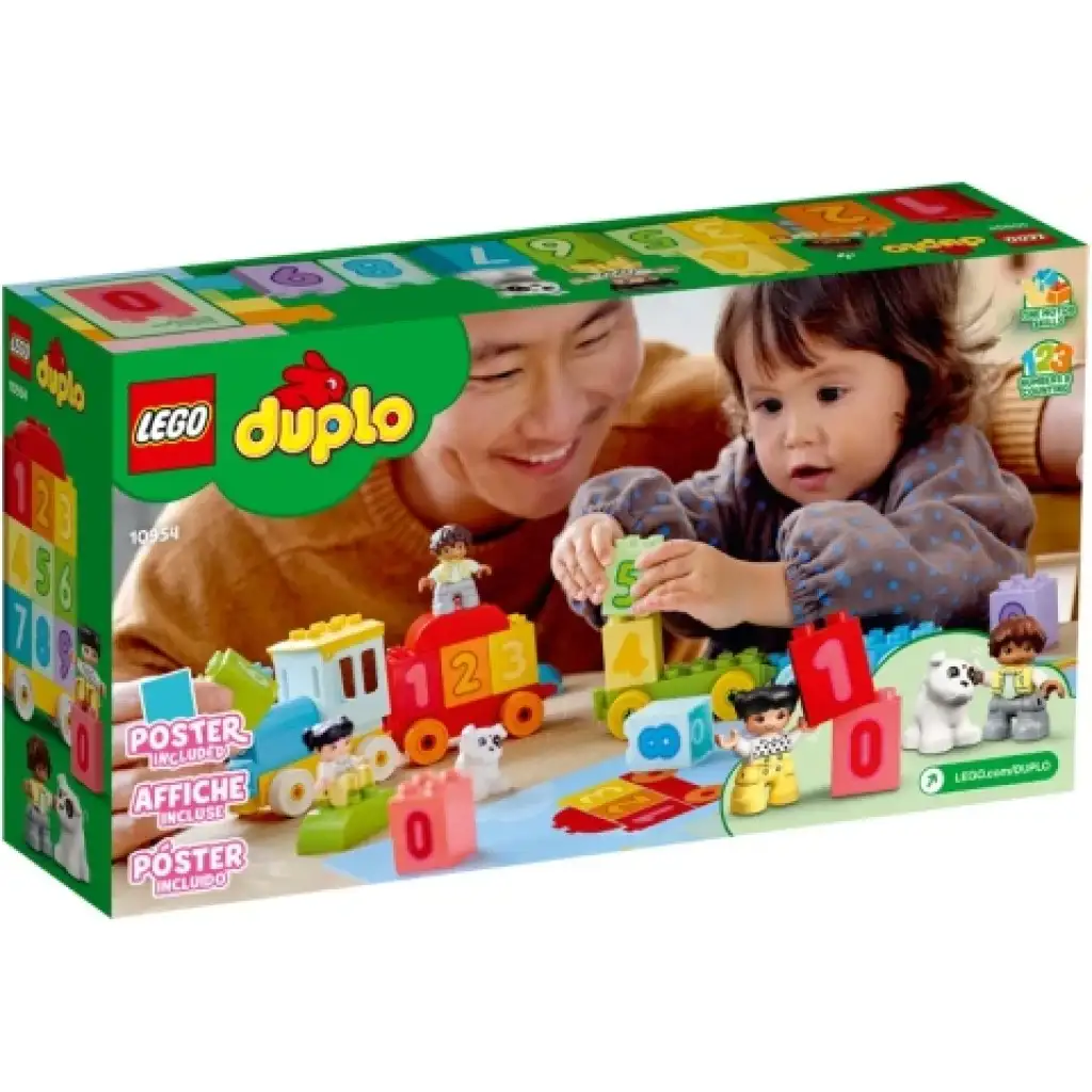 LEGO® DUPLO®: Számvonat - Tanulj meg számolni (10954) kép 2