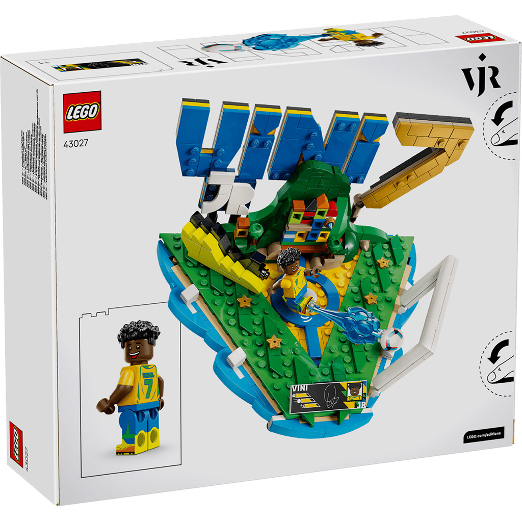 LEGO® Editions: Vini Jr. – A futball legjobb pillanatai (43027) kép 7
