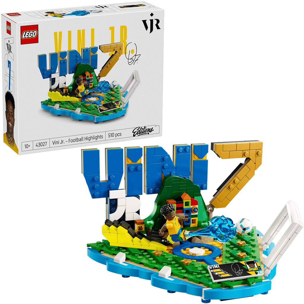 LEGO® Editions: Vini Jr. – A futball legjobb pillanatai (43027) kép 1