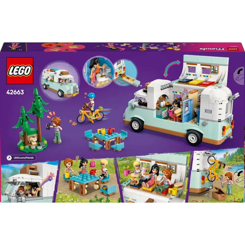 LEGO® Friends: Barátság lakóautós kaland (42663) kép 5