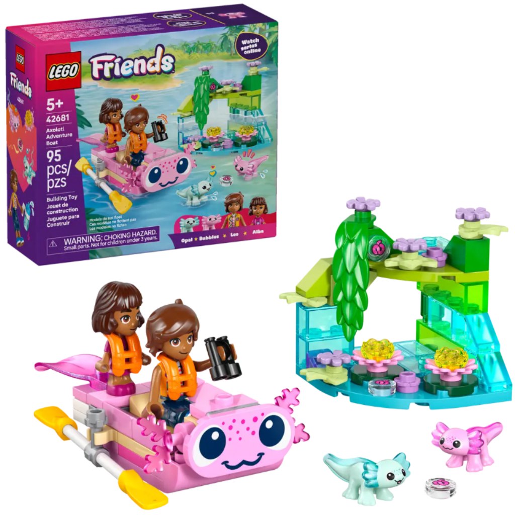 LEGO® Friends: Kalandok az axolotlhajón (42681)