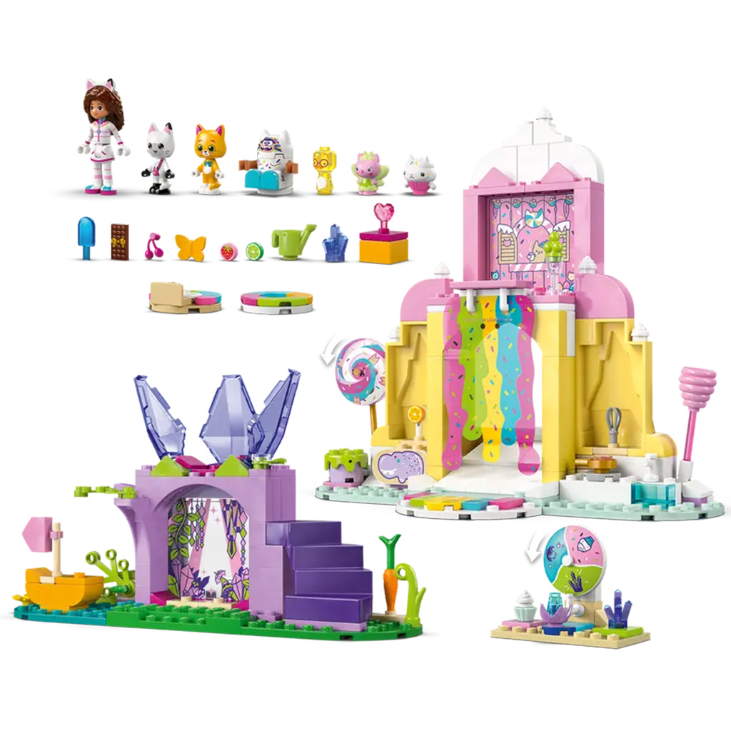 LEGO® Gabi babaháza: Cukorkahegy és cicakert (11205) kép 4