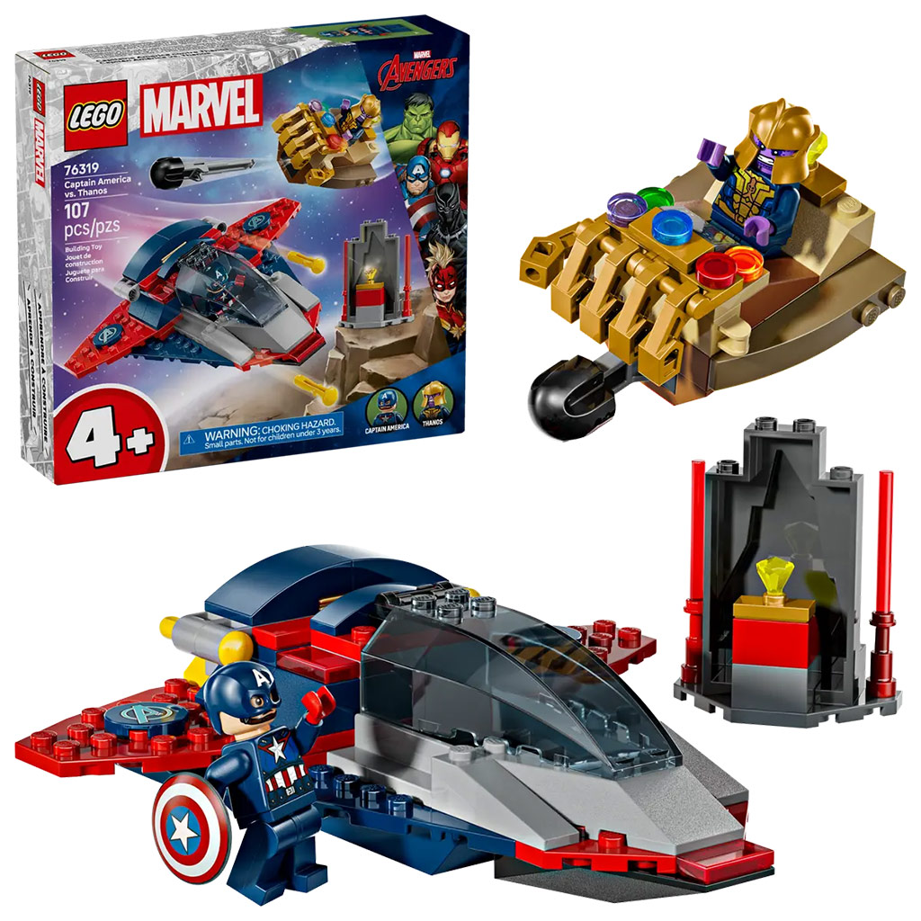 LEGO® Marvel: Amerika Kapitány vs. Thanos (76319) kép 1
