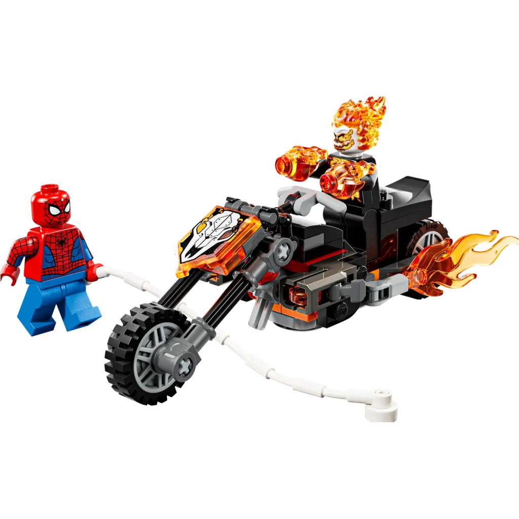 LEGO® Marvel: Pókember a motoros Szellemlovas ellen (76335) kép 2