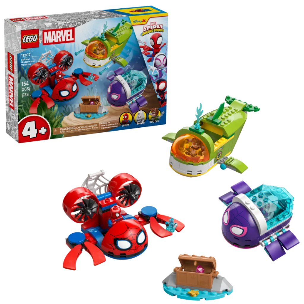 LEGO® Marvel: Pókember: vízi járművek (11207)