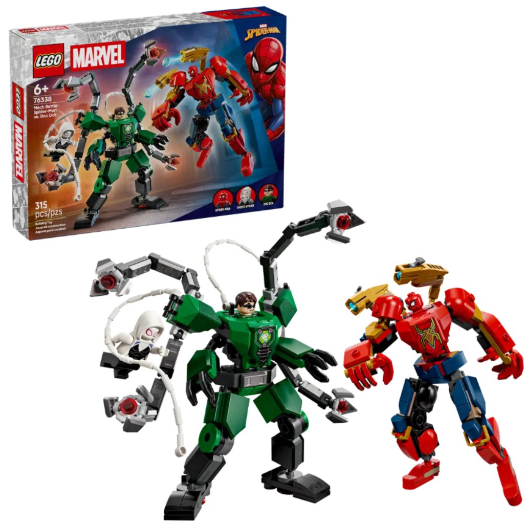 LEGO® Marvel: Robotharc: Pókember vs. Doc Ock (76338)