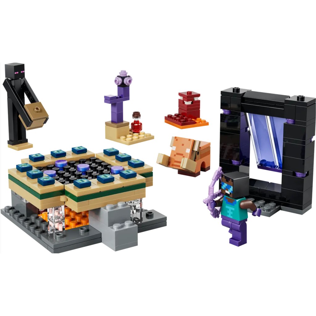 LEGO® Minecraft: Utazás az Alvilág kapujához és a Végportálhoz (21584) kép 2