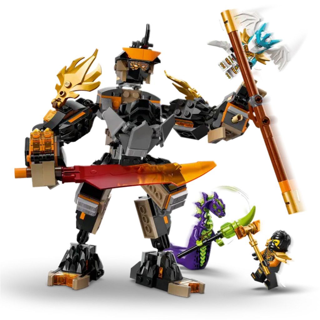 LEGO® Ninjago: Cole akciórobotja és Sárkány Zane (71854) kép 3