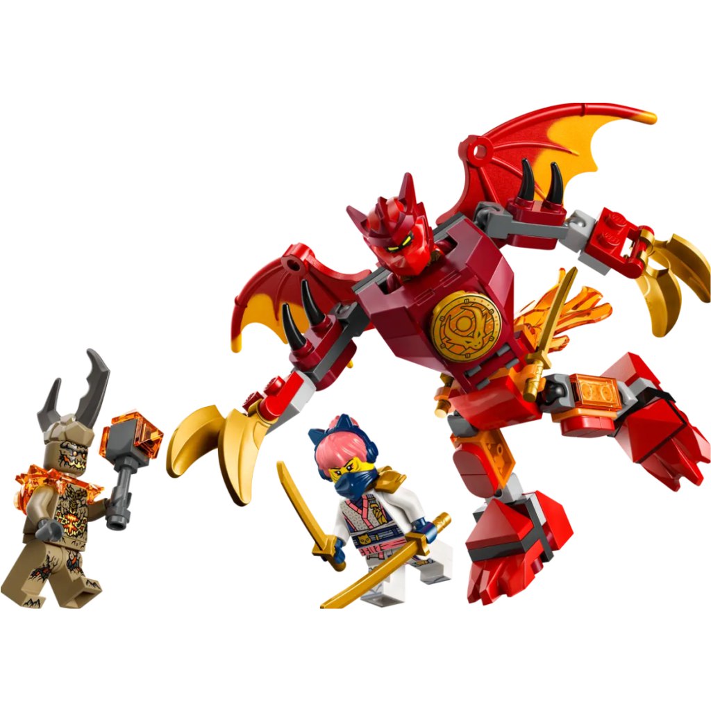 LEGO® Ninjago: Kai sárkánypáncélja, harci csomag (71851) kép 2