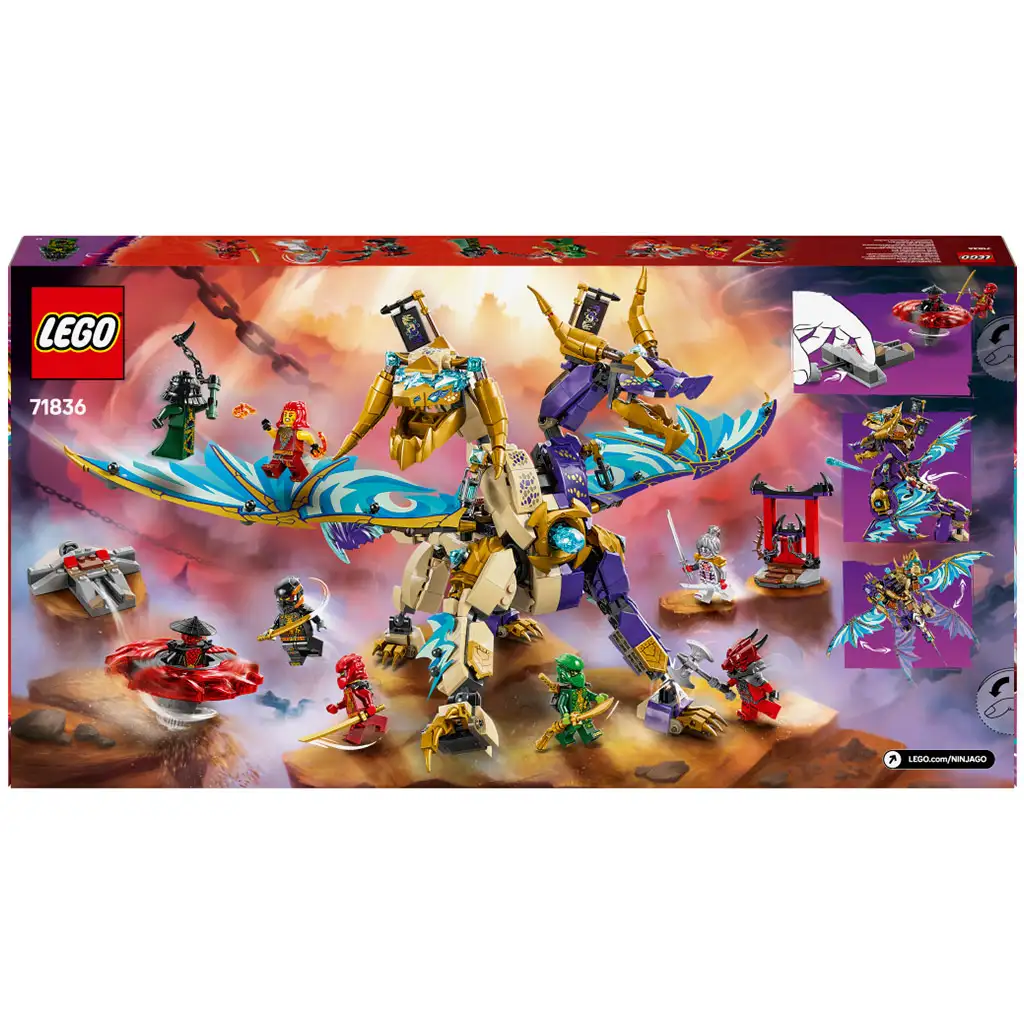 LEGO® Ninjago: A koncentráció rangos sárkánya (71836) kép 2