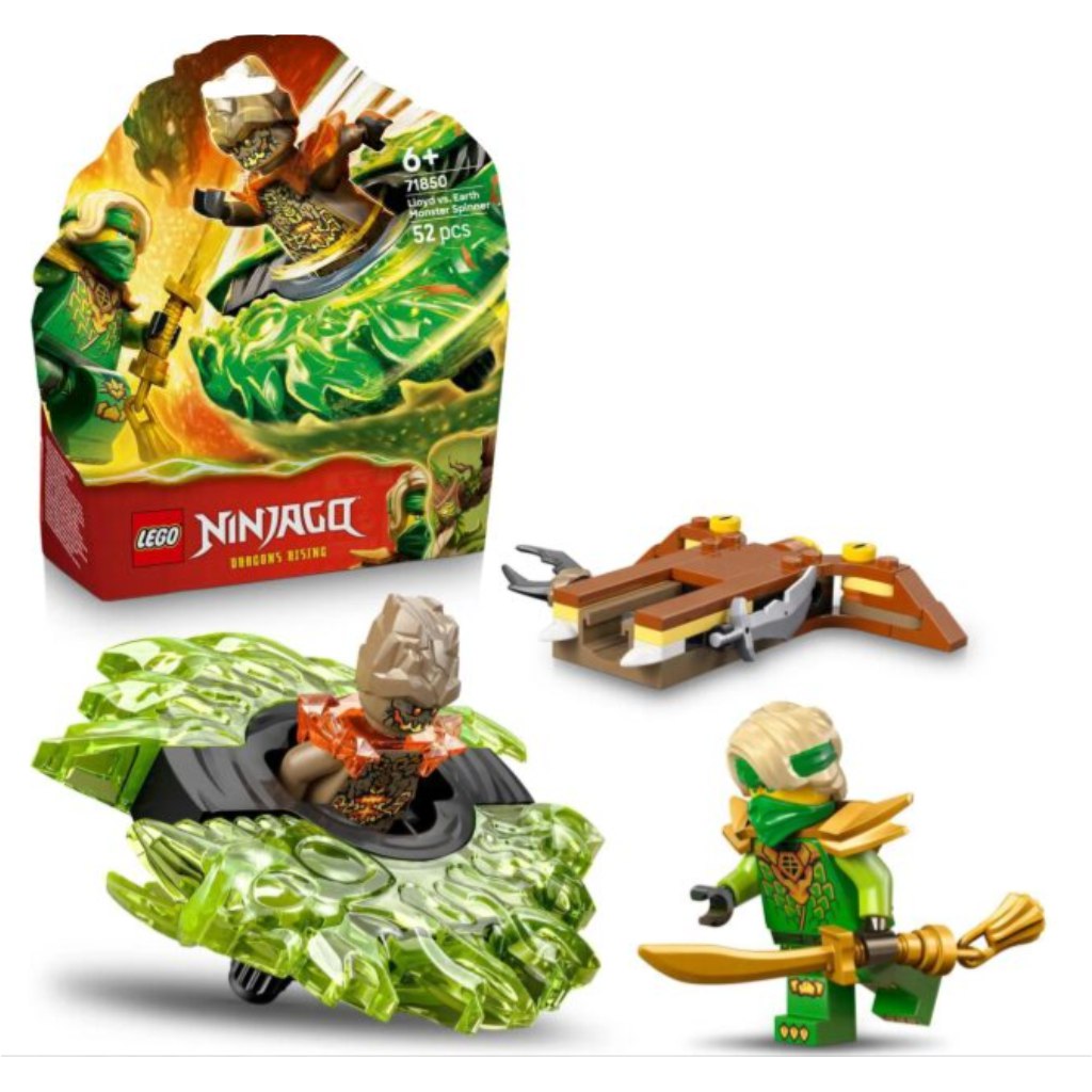 LEGO® Ninjago: Lloyd egy földszörny pörgettyűje ellen (71850)