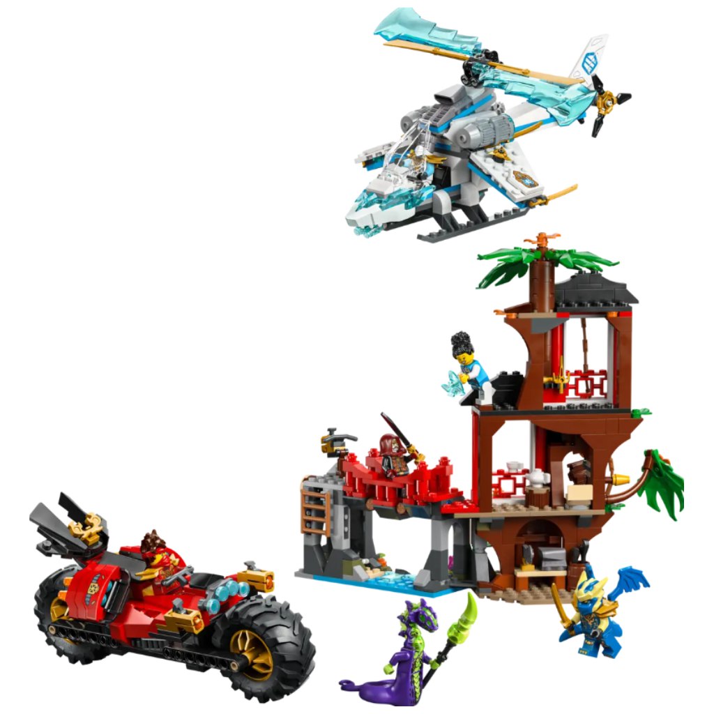 LEGO® Ninjago: Nindzsajárművek csatája a lombháznál (71857) kép 2