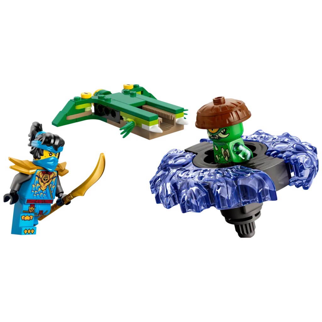 LEGO® Ninjago: Nya egy mutáns szörny pörgettyűje ellen (71849) kép 2