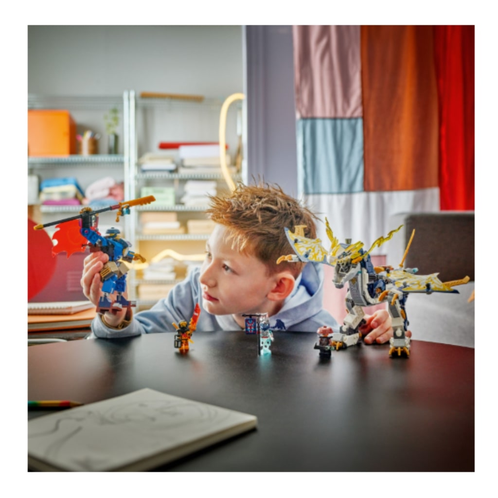 LEGO® Ninjago: Rouge sárkánylovas robotja (71843) kép 3