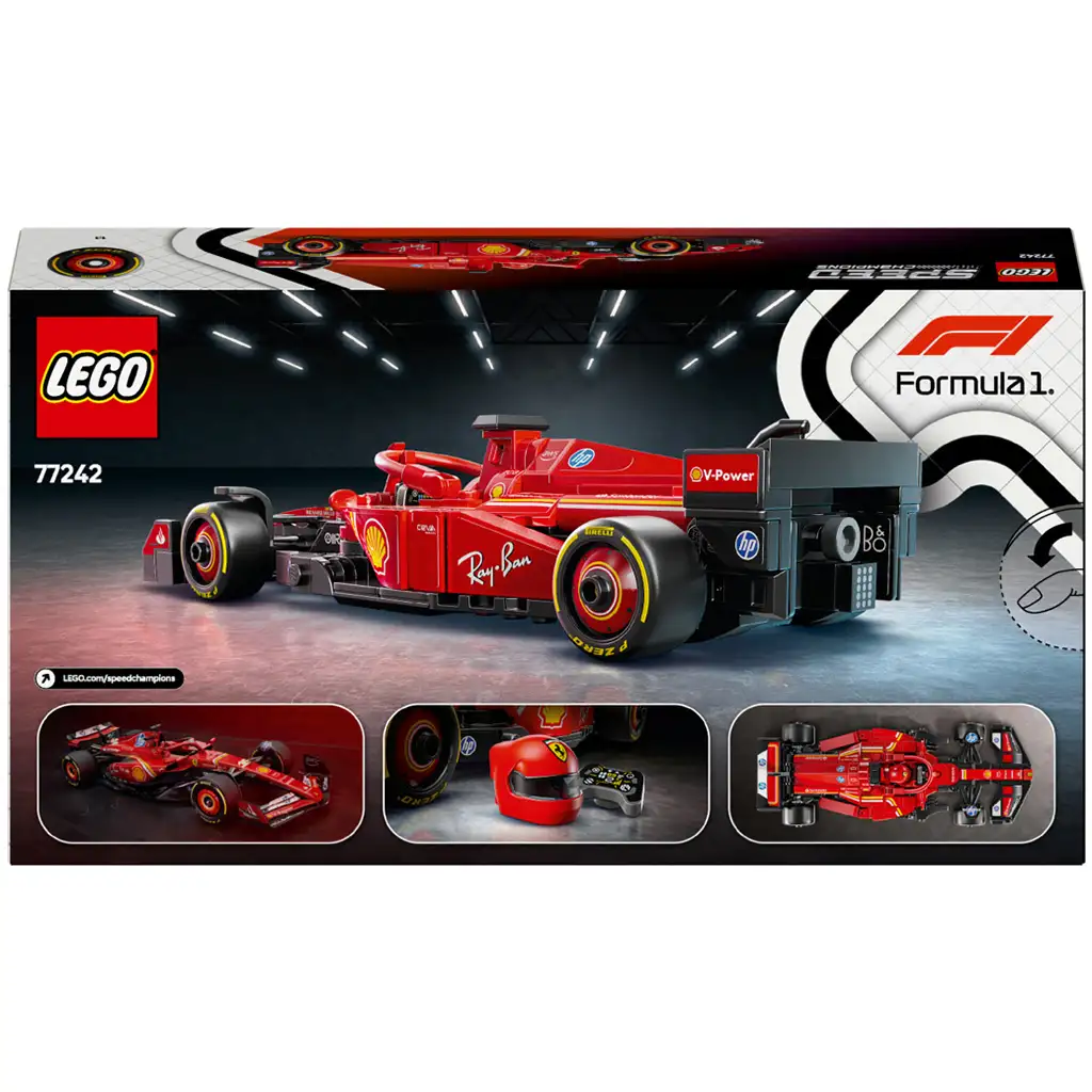 LEGO® Speed Champions: Ferrari SF-24 F1® versenyautó (77242) kép 2