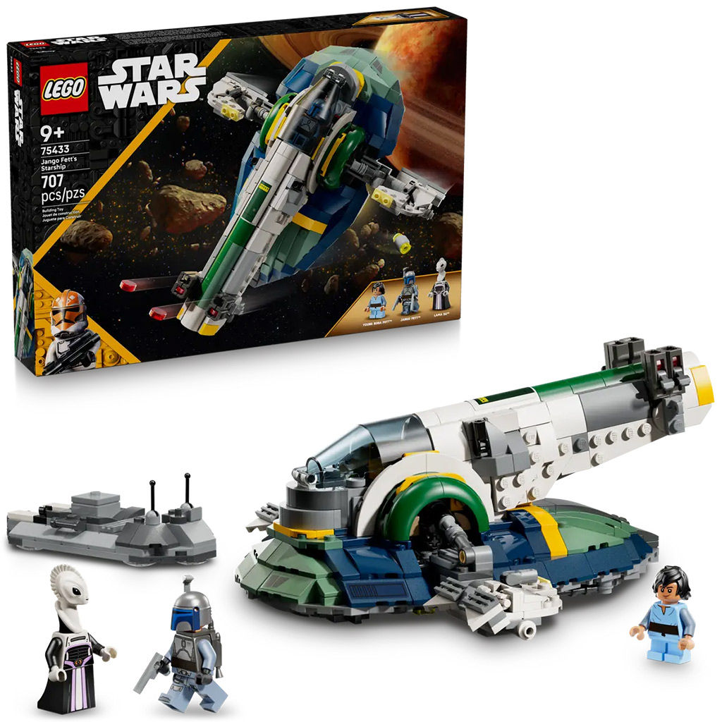 LEGO® Star Wars™: Jango Fett csillaghajója (75433)