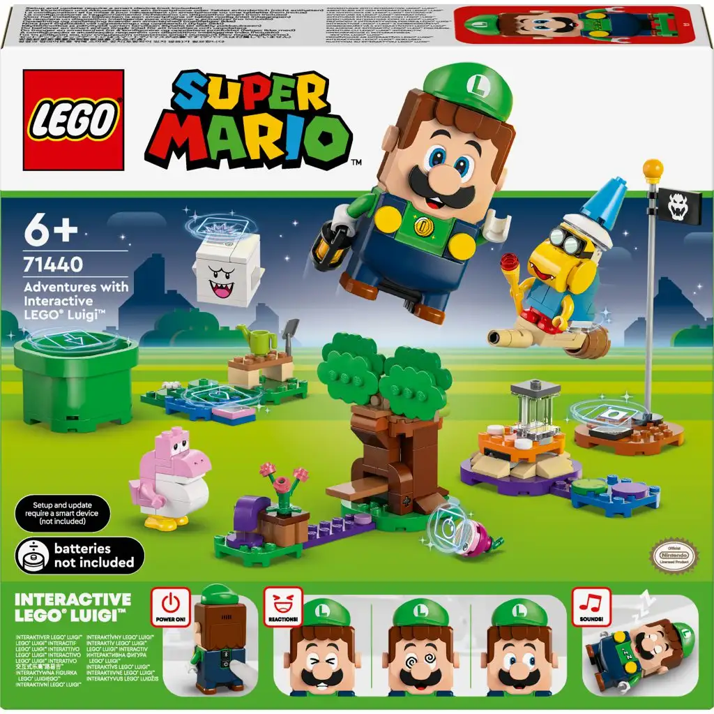 LEGO® Super Mario™: Kalandok az interaktív Luigi figurával (71440)