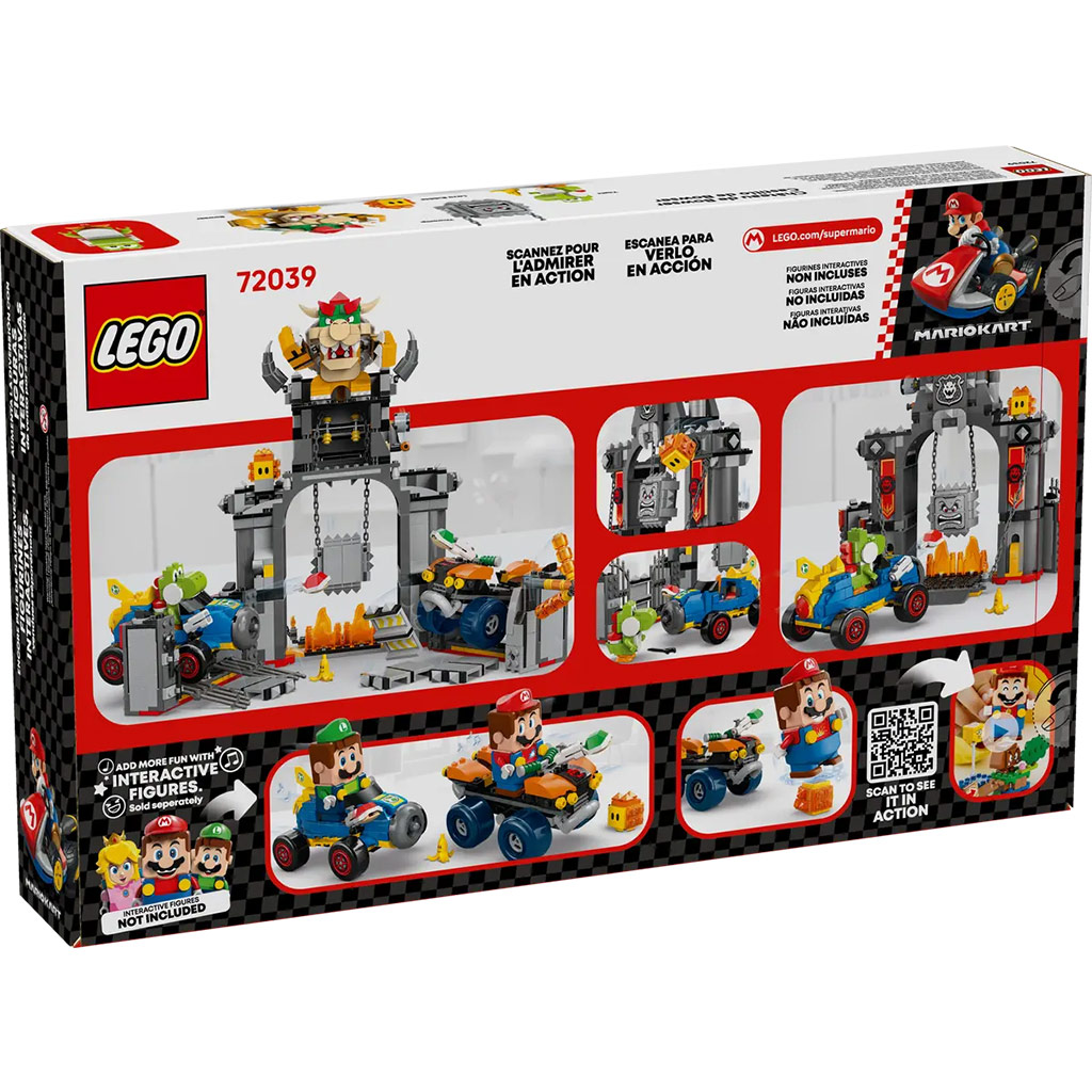 LEGO® Super Mario™: Mario Kart™ – Bowser kastélya (72039) kép 8