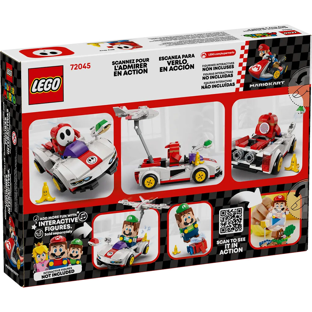 LEGO® Super Mario™: Mario Kart™ – Shy Guy és P-Wing (72045) kép 8
