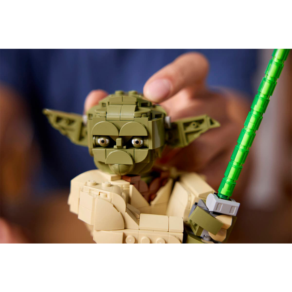 LEGO® Star Wars™: Yoda™ mellszobor (75438) kép 5