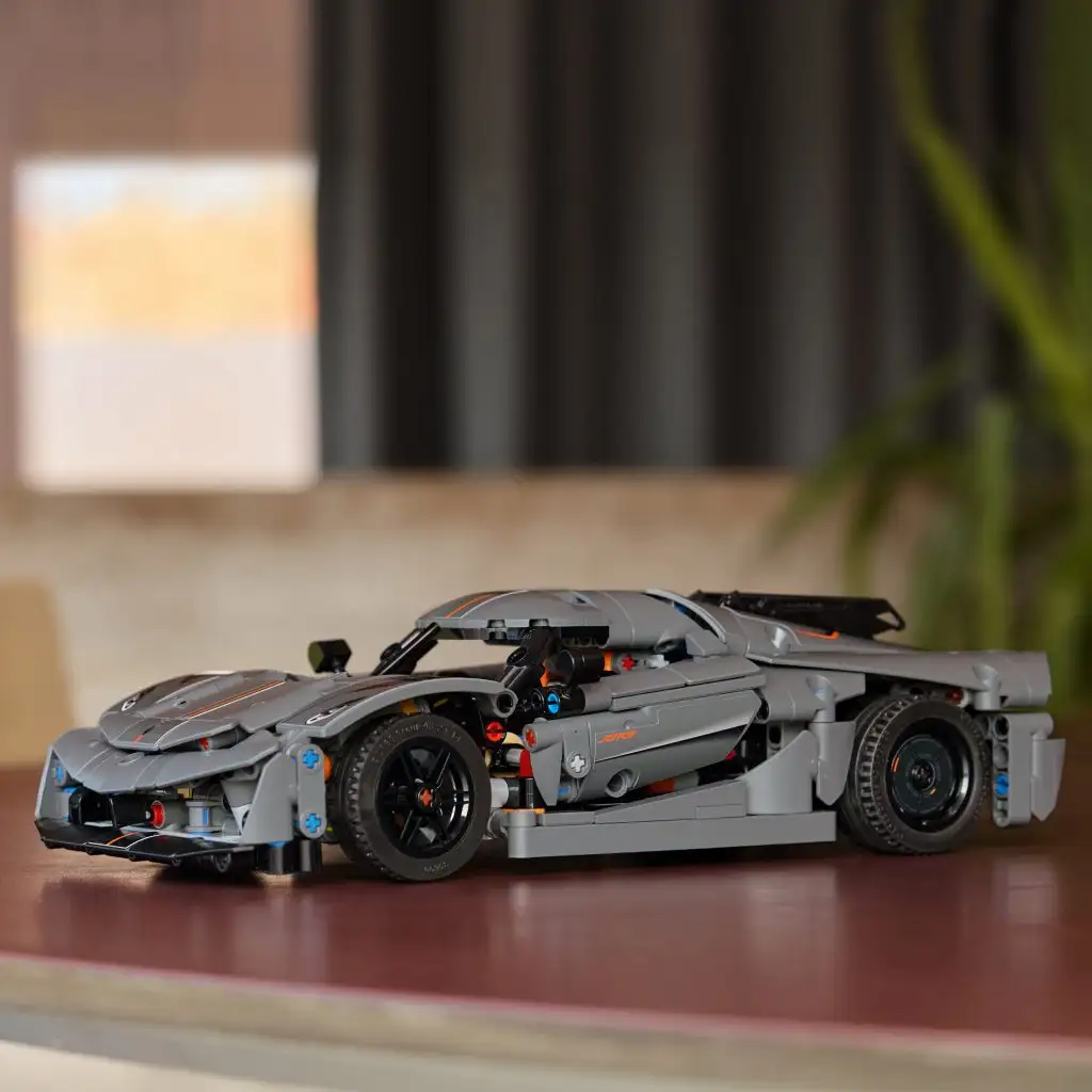 LEGO® Technic: Koenigsegg Jesko Absolut szürke hiperautó (42173) kép 4