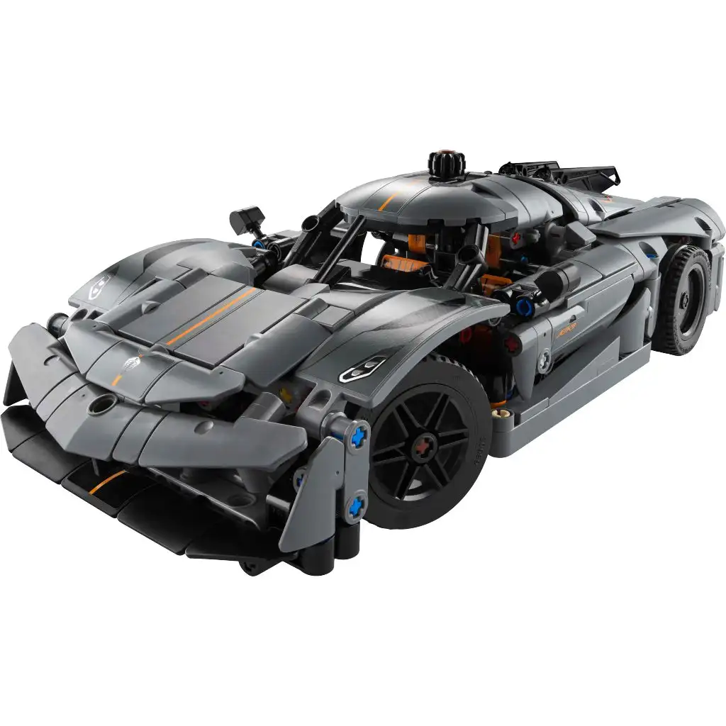 LEGO® Technic: Koenigsegg Jesko Absolut szürke hiperautó (42173) kép 3