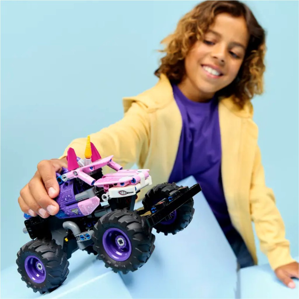 LEGO® Technic: Monster Jam™ Sparkle Smash™ - Hátrahúzhatós (42220) kép 4