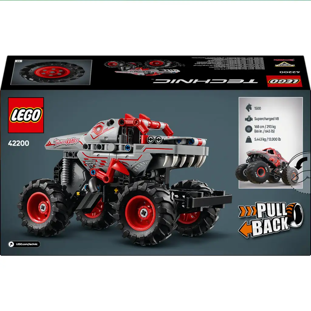 LEGO® Technic: Monster Jam™ ThunderROARus™ (42200) kép 5
