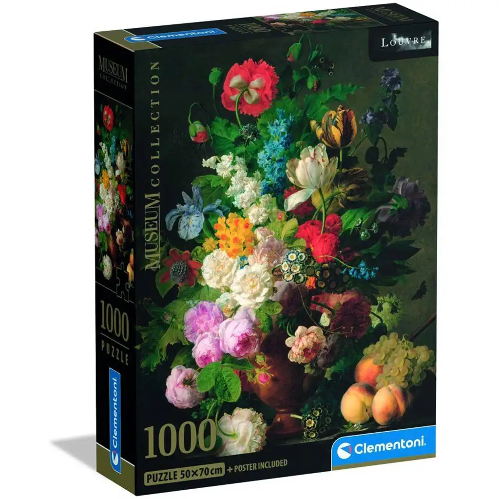 Van Dael - Bowl of Flowers 1000 darabos puzzle - Clementoni
