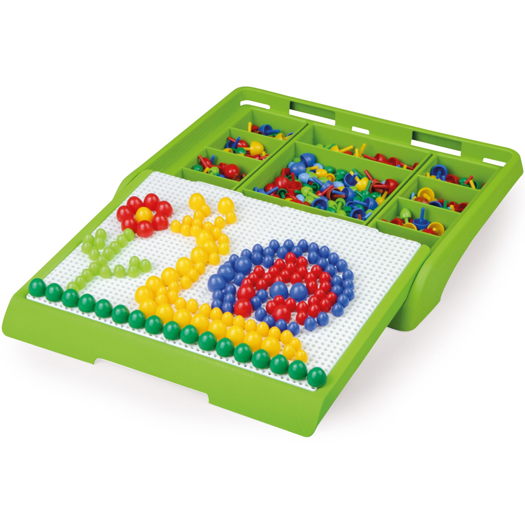 LENA: Mosaik pötyi készlet bőröndben 10-15mm 400db kép 4