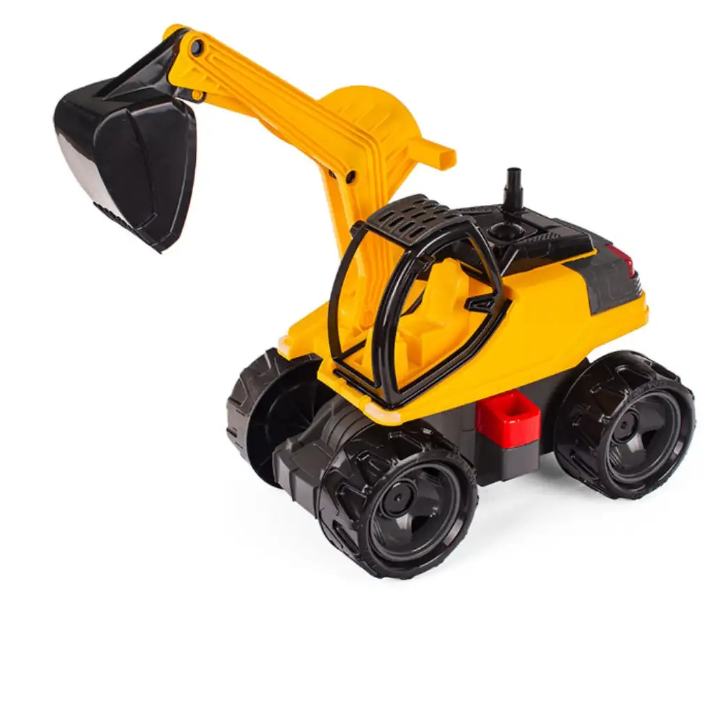 LENA: Óriás exkavátor sárga/fekete 63cm kép 4