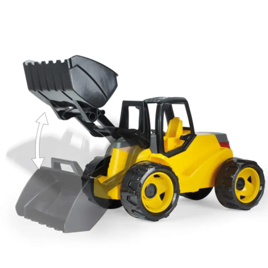 LENA: Óriás földmunkagép sárga/fekete 67cm kép 4