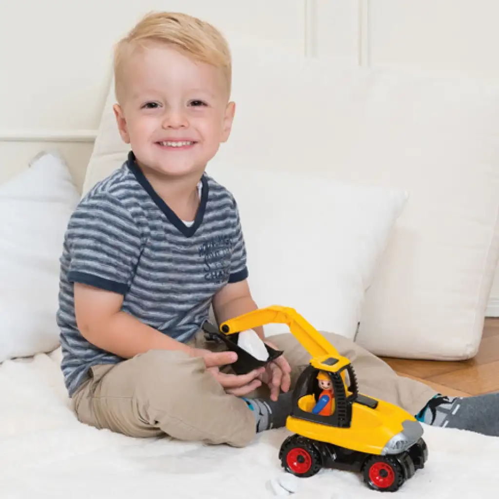 LENA: Truckies markoló figurával 25cm kép 4