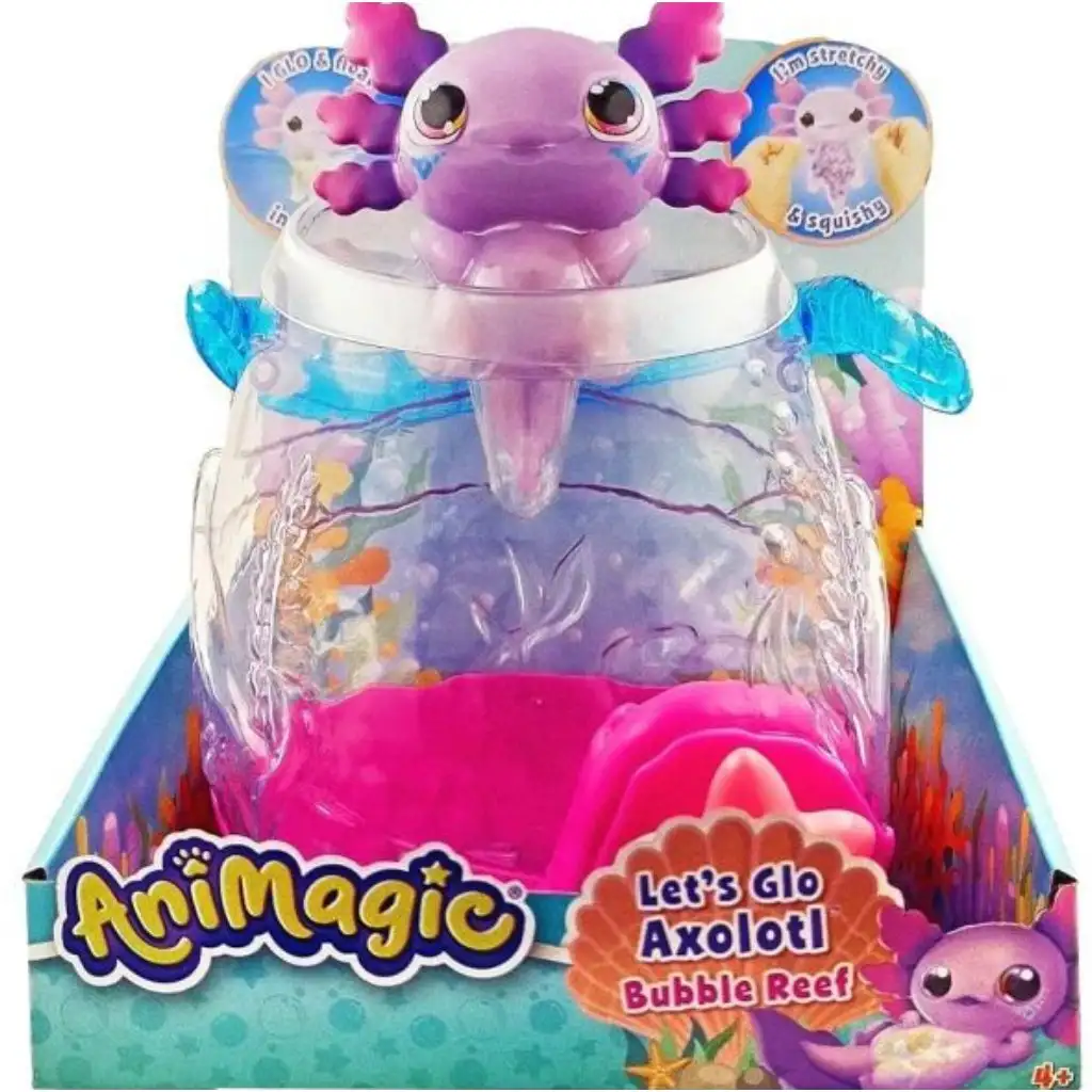 Let’s Glo Axolotl: Világító vízipajtás szett kép 2