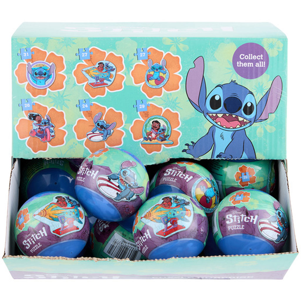 Canenco: Stitch meglepetés puzzle 1db
