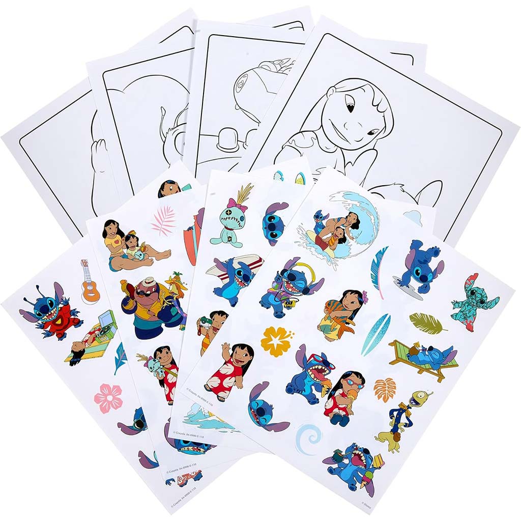 Crayola: Lilo & Stitch színező és matricázó füzet kép 3