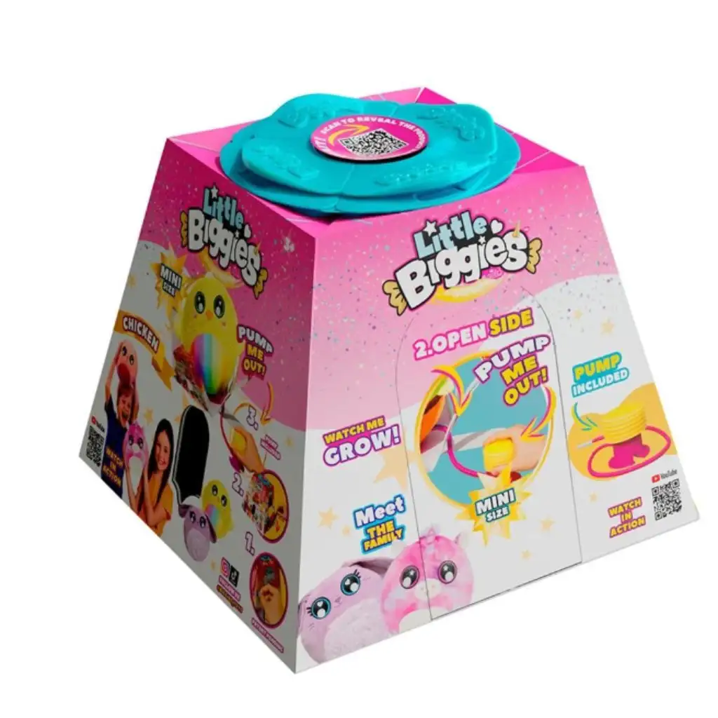 Little Biggies: Felfújható mini plüss gömbhal kép 2