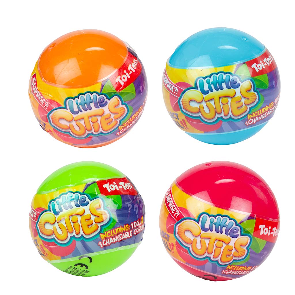 Little Cuties Meglepetés cuki állatok labda alakú tárolóban kép 2