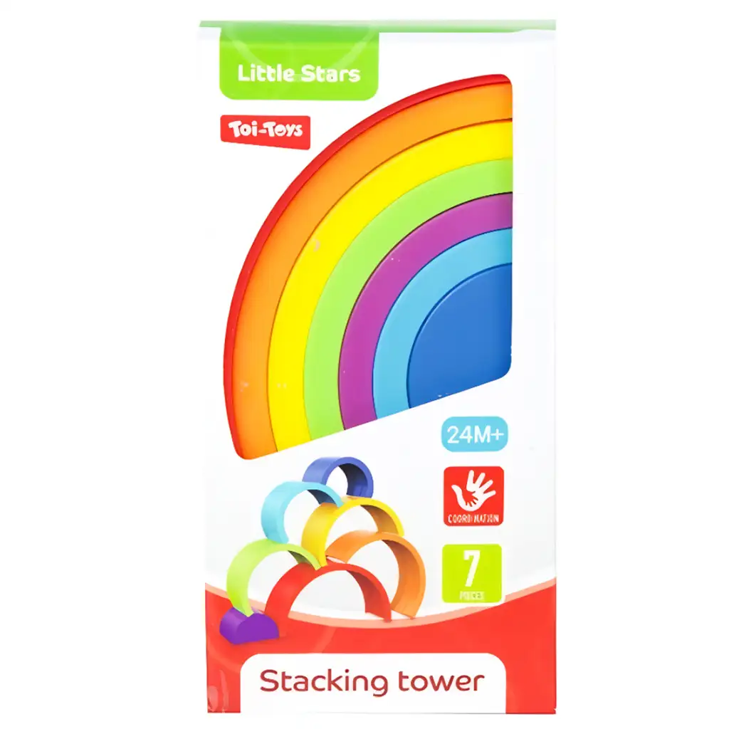 Little Stars: Szivárványos rakosgató játék kép 2